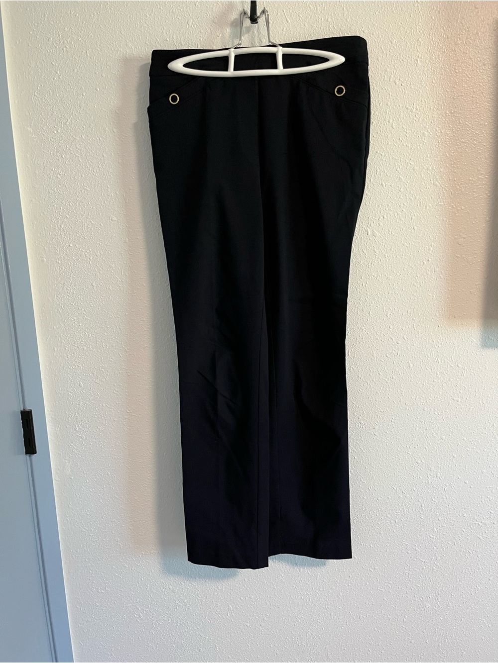 Counterparts Black Straight-Leg Women's Trousers Size Small